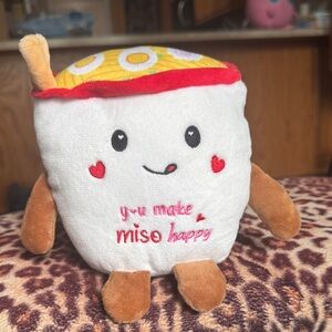 ‘You make miso happy’ plush